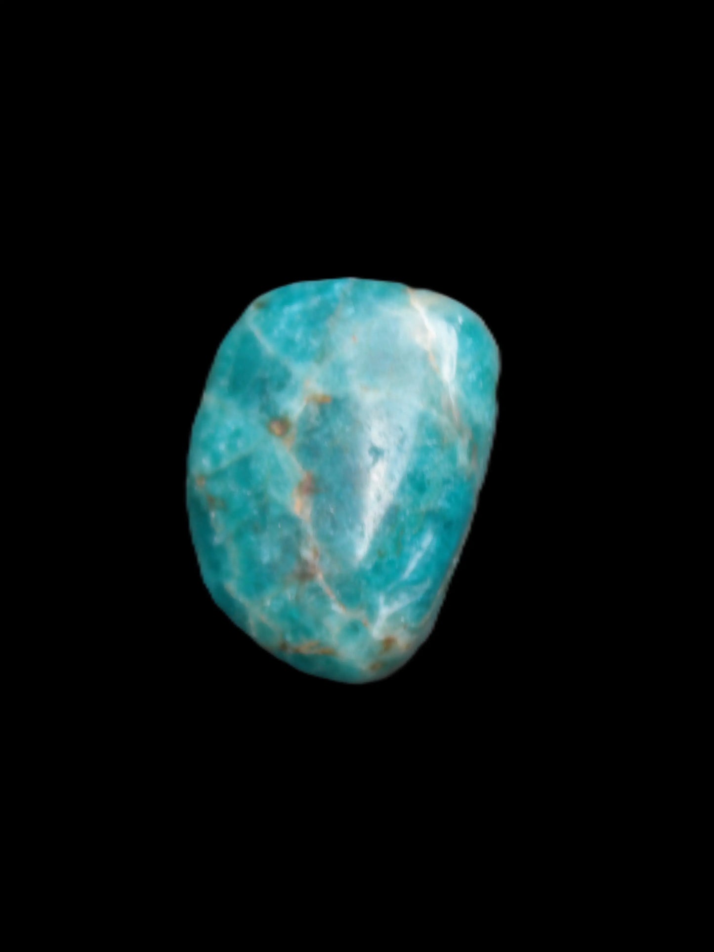 Blue Apatite stone 20mm 11g Rocks and Things