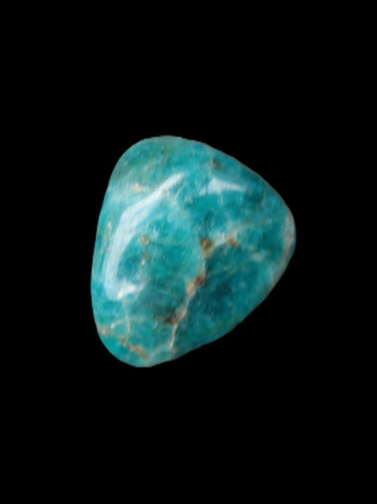 Blue Apatite stone 20mm 11g Rocks and Things