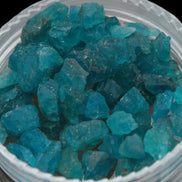 Blue Apatite tiny raw crystals 9-10g Rocks and Things