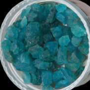 Blue Apatite tiny raw crystals 9-10g Rocks and Things