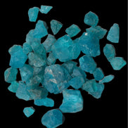 Blue Apatite tiny raw crystals 9-10g Rocks and Things