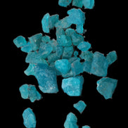 Blue Apatite tiny raw crystals 9-10g Rocks and Things