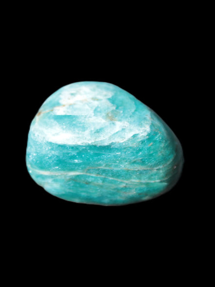 Blue Apatite tumbled stone 12-13g Rocks and Things