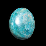 Blue Apatite tumbled stone 12-13g in sunlight - Rocks and Things Store