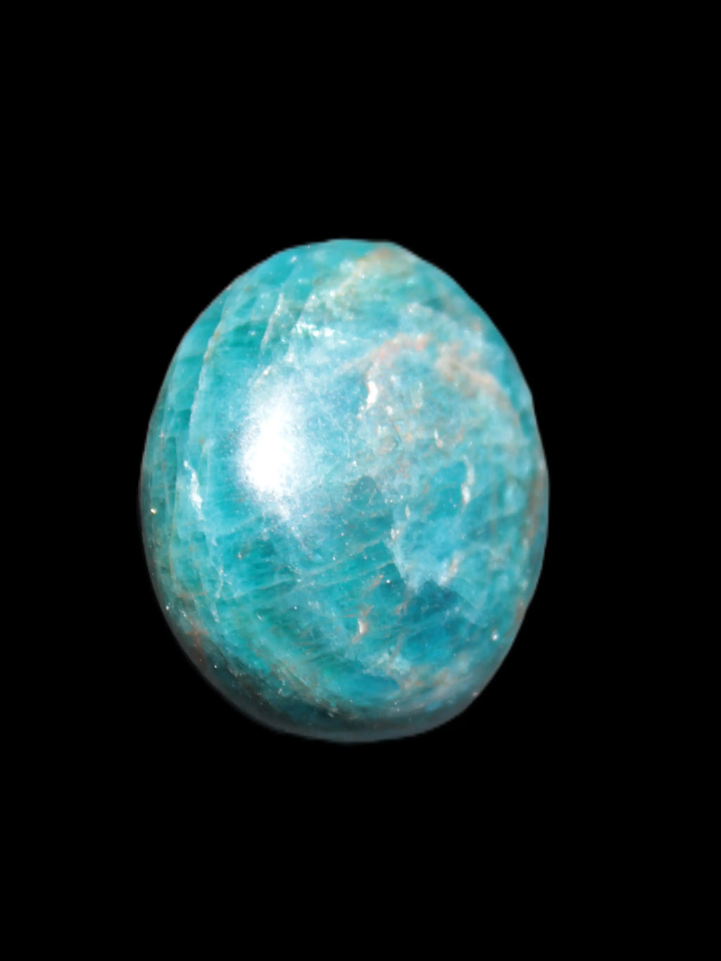 Blue Apatite tumbled stone 12-13g Rocks and Things