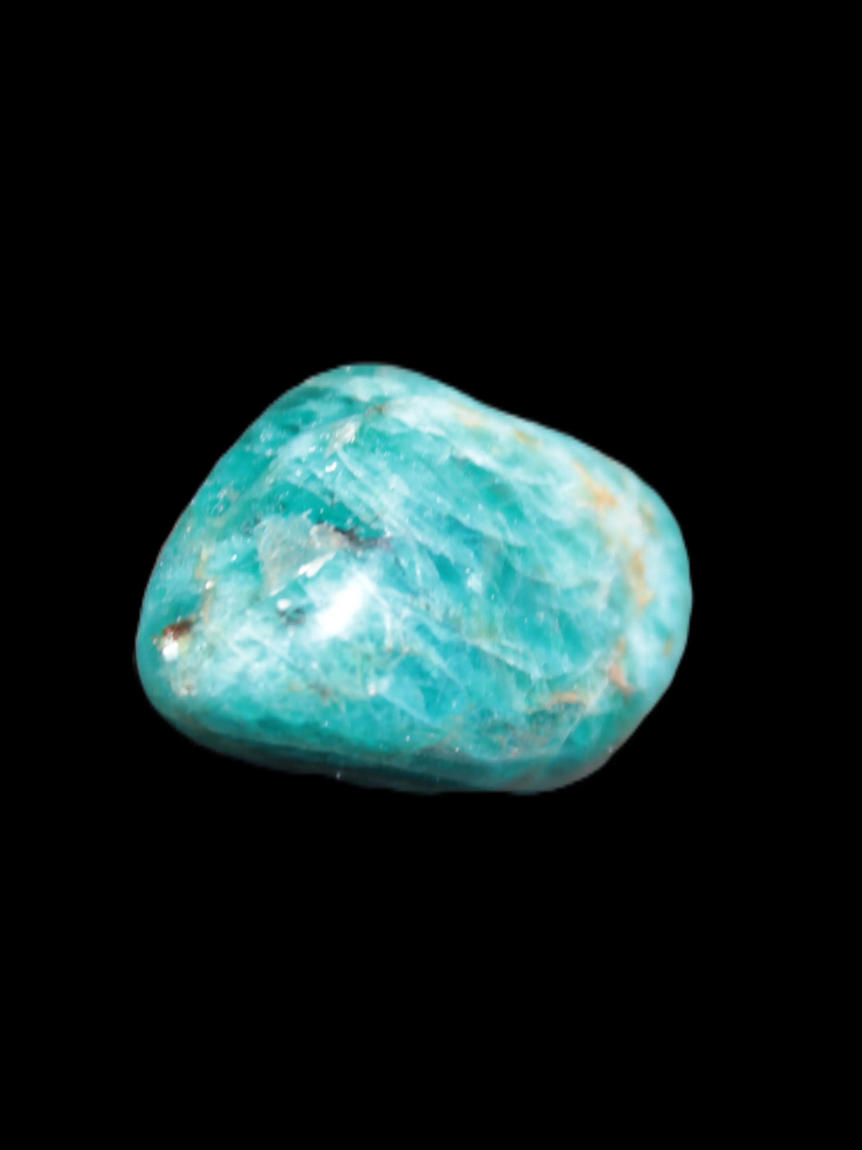 Blue Apatite tumbled stone 12-13g Rocks and Things