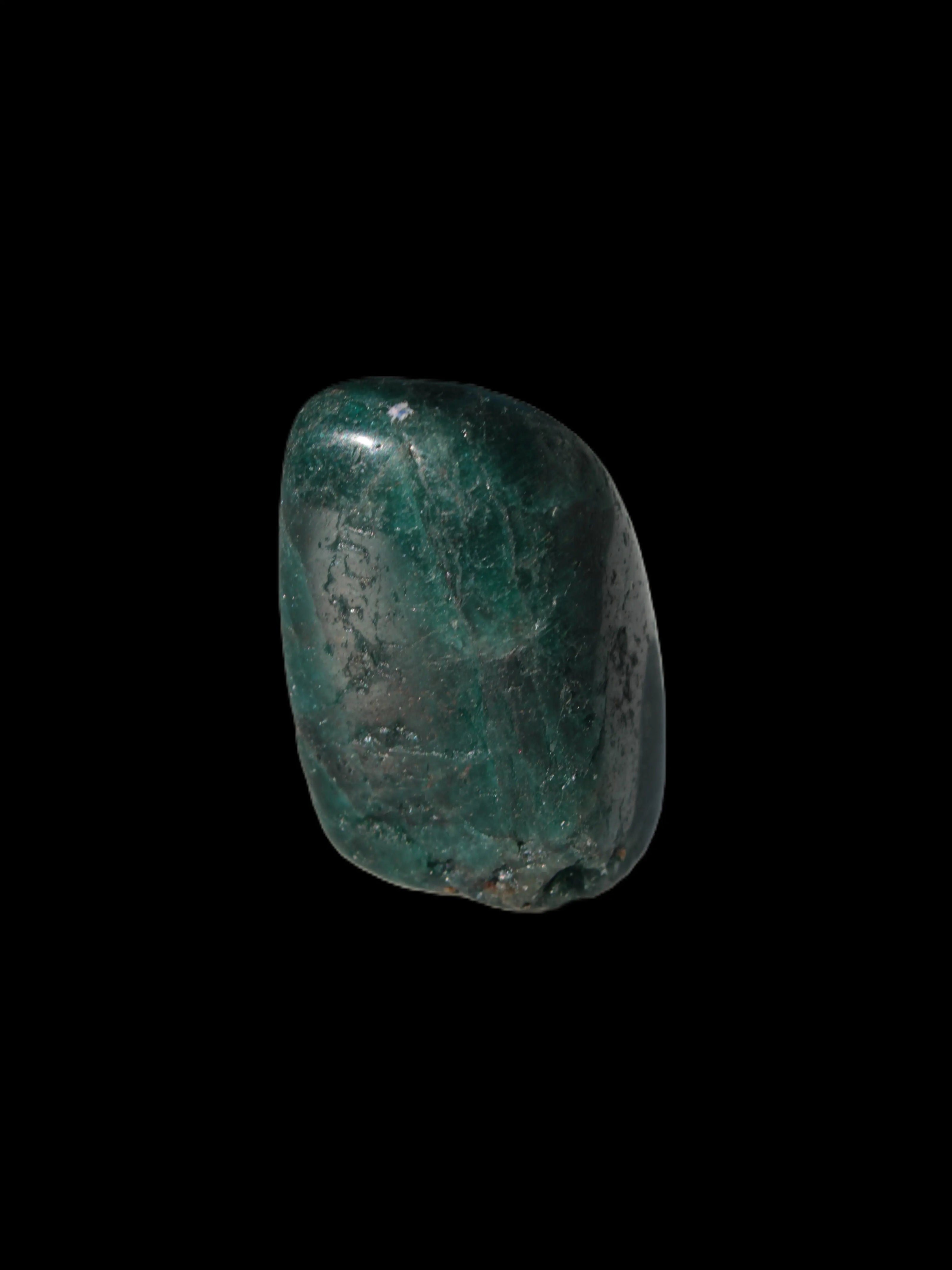 Blue Apatite tumbled stone 13g Rocks and Things