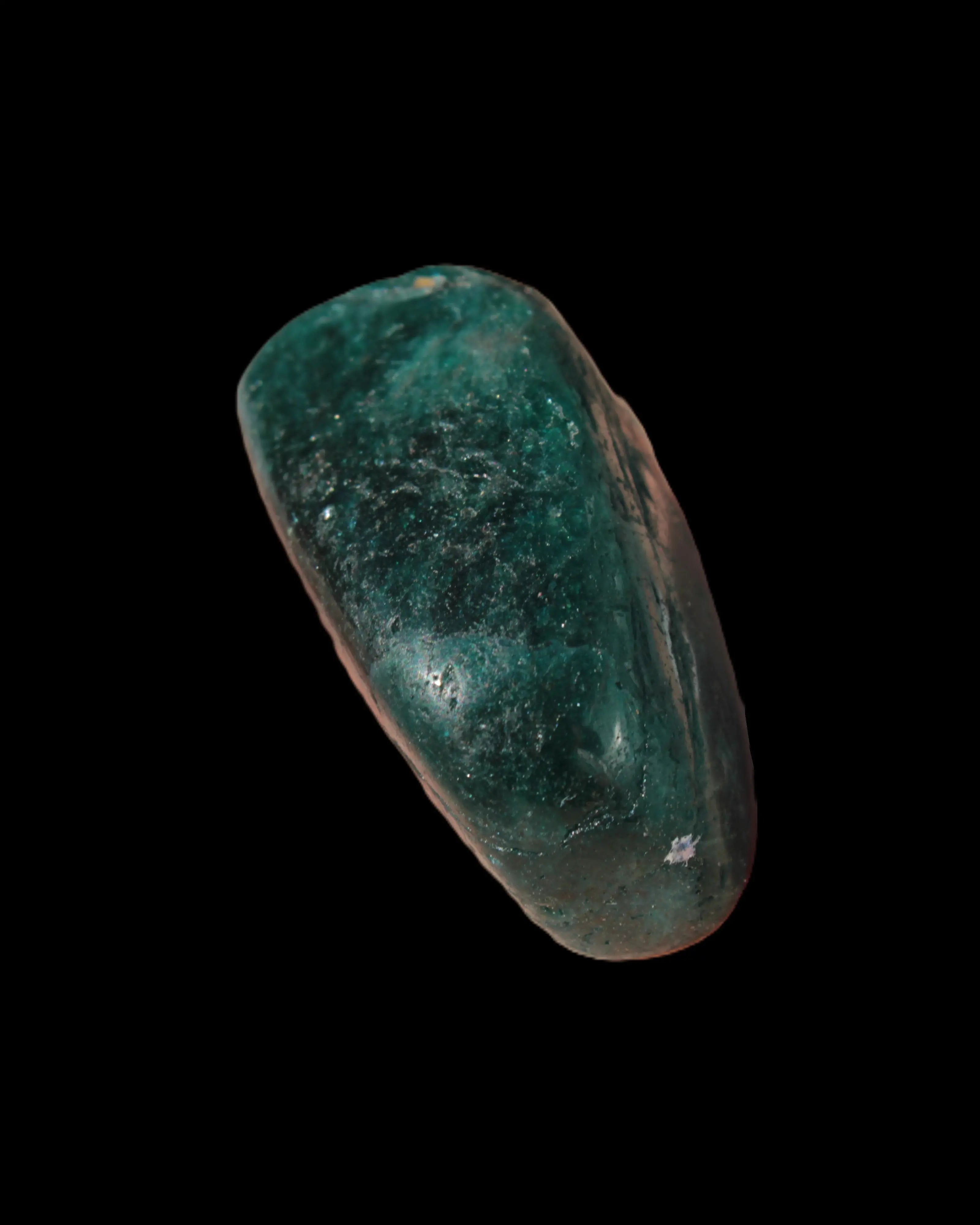 Blue Apatite tumbled stone 13g Rocks and Things
