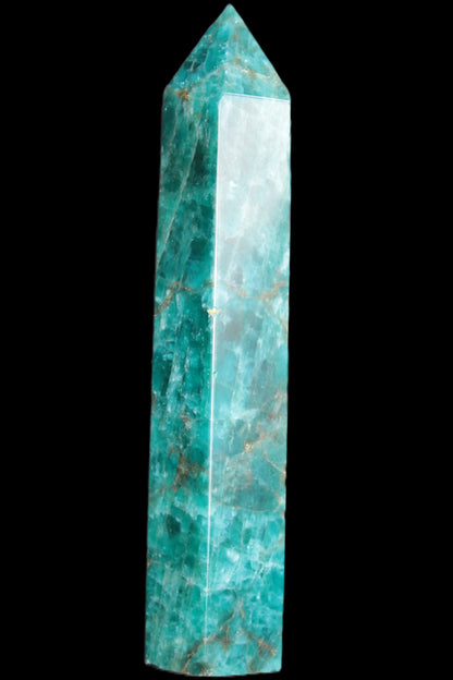 Blue Apatite wand 90g Rocks and Things