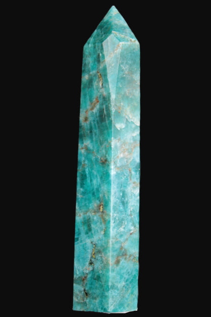 Blue Apatite wand 90g Rocks and Things