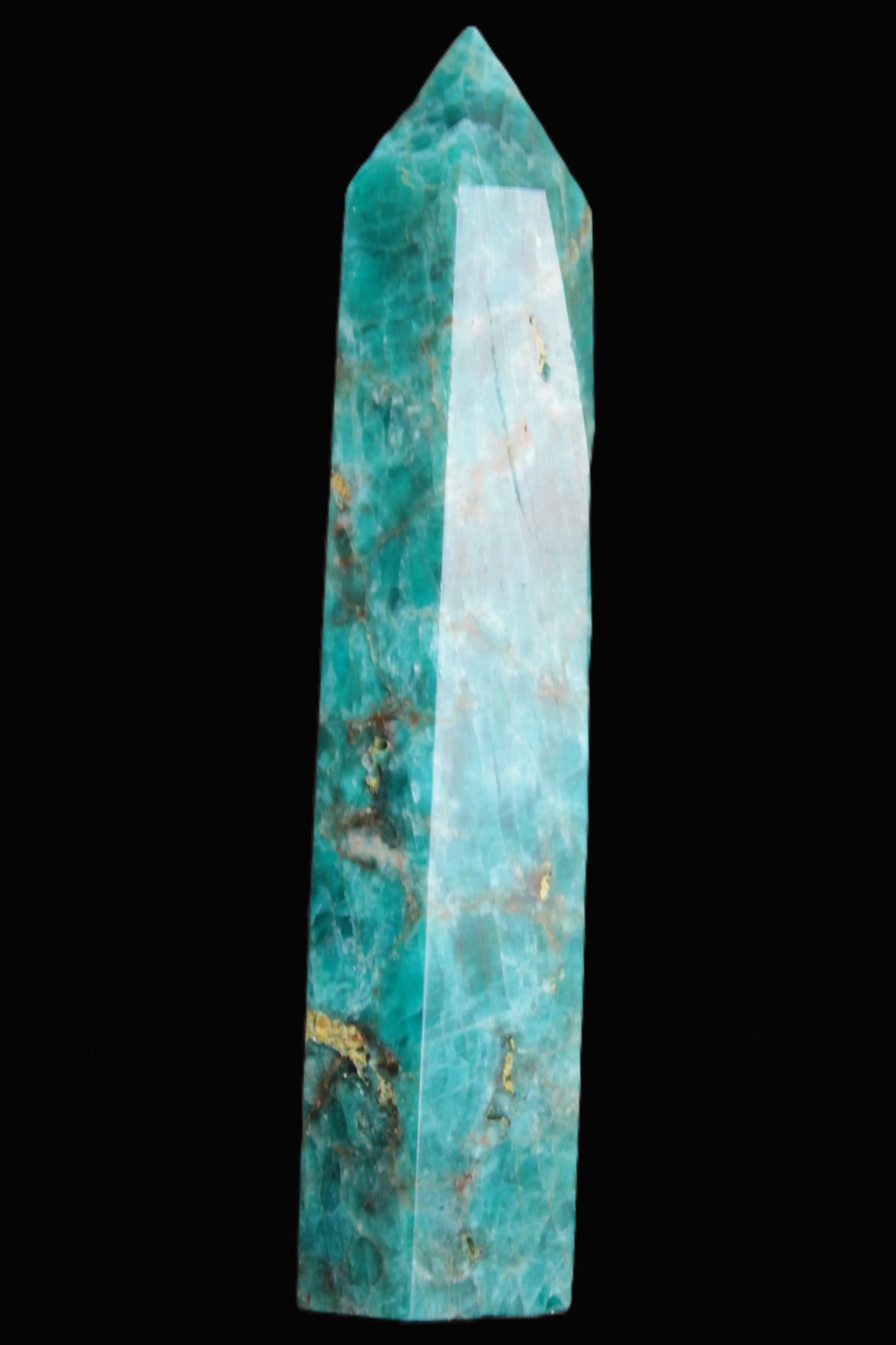 Blue Apatite wand 90g Rocks and Things