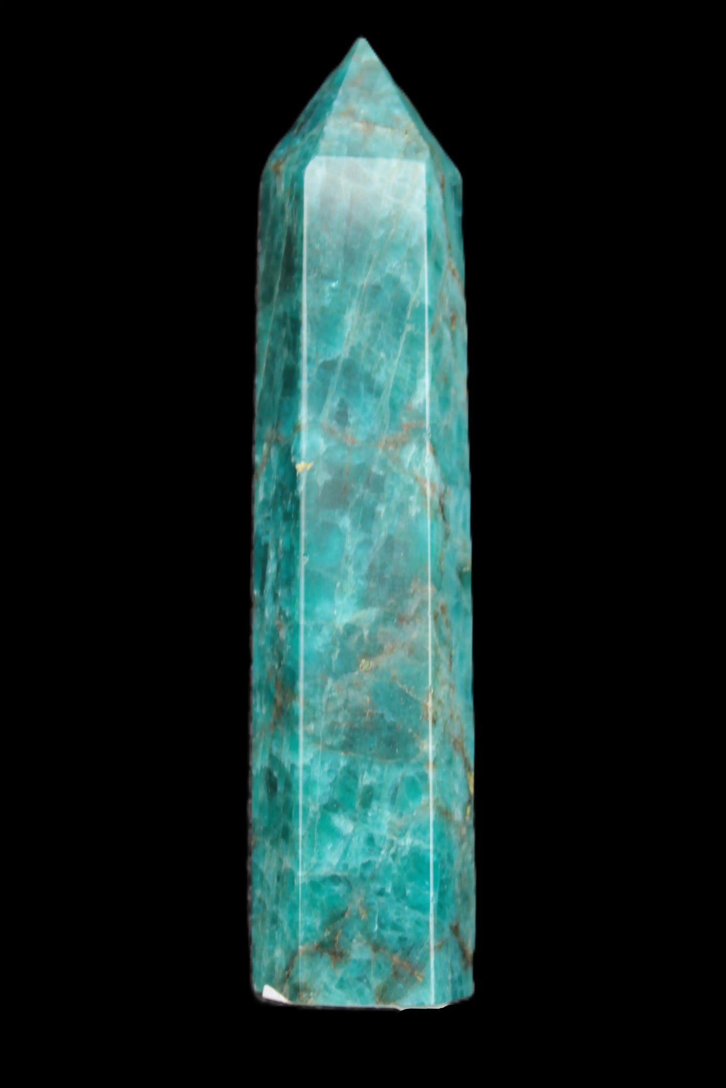 Blue Apatite wand 90g Rocks and Things