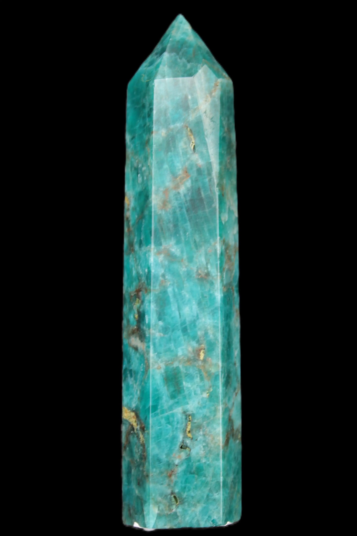 Blue Apatite wand 90g Rocks and Things