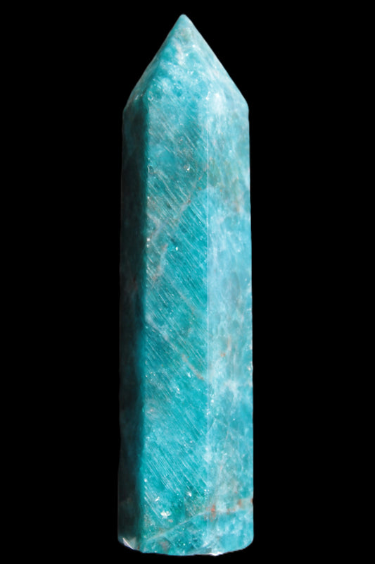 Blue Apatite wand 93mm 98g Rocks and Things