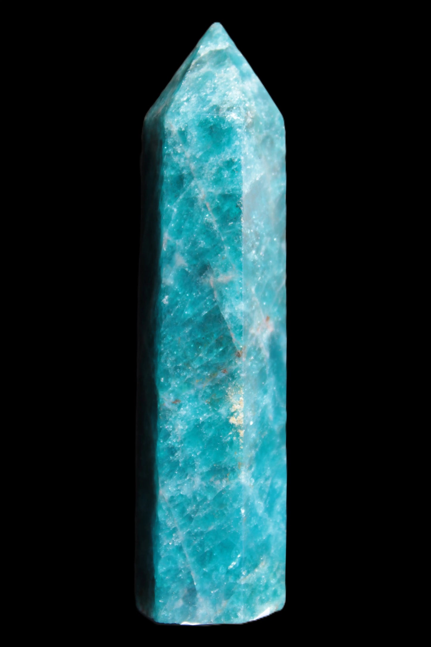 Blue Apatite wand 93mm 98g Rocks and Things