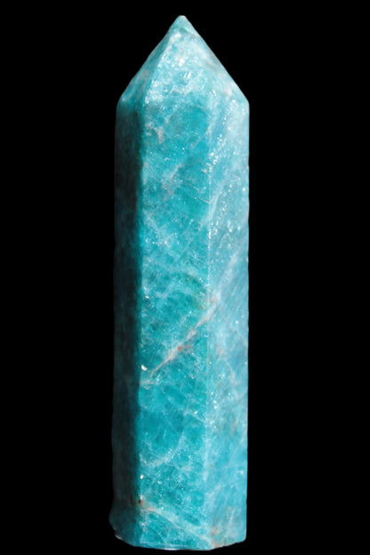 Blue Apatite wand 93mm 98g Rocks and Things