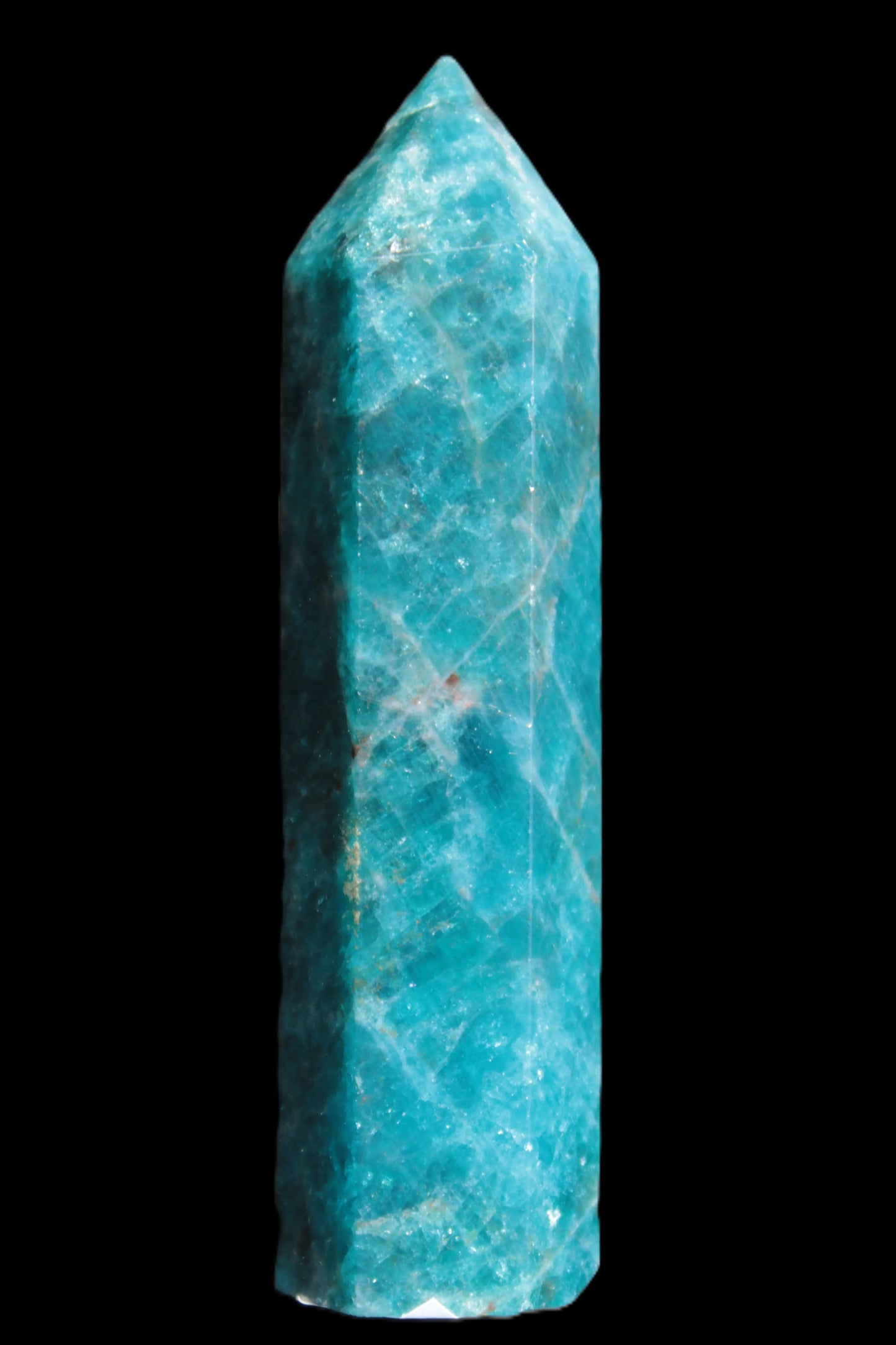 Blue Apatite wand 93mm 98g Rocks and Things