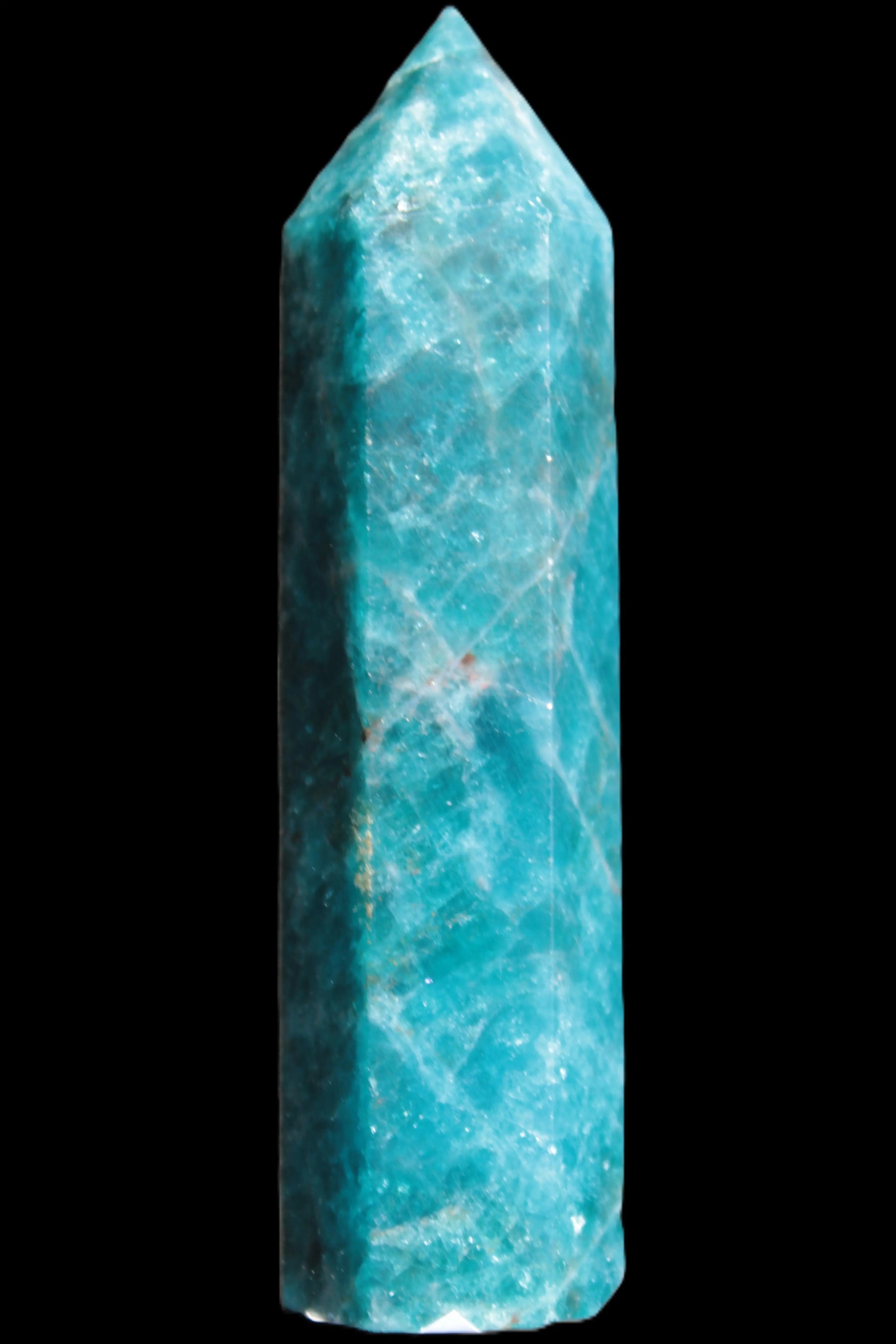 Blue Apatite wand 93mm 98g Rocks and Things