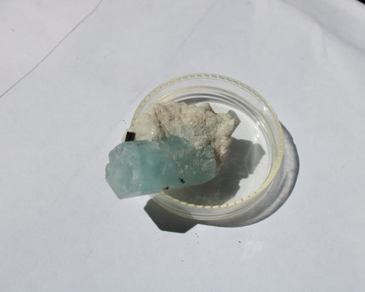 Blue Aquamarine Terminated crystal on matrix 14.6g Rocks and Things