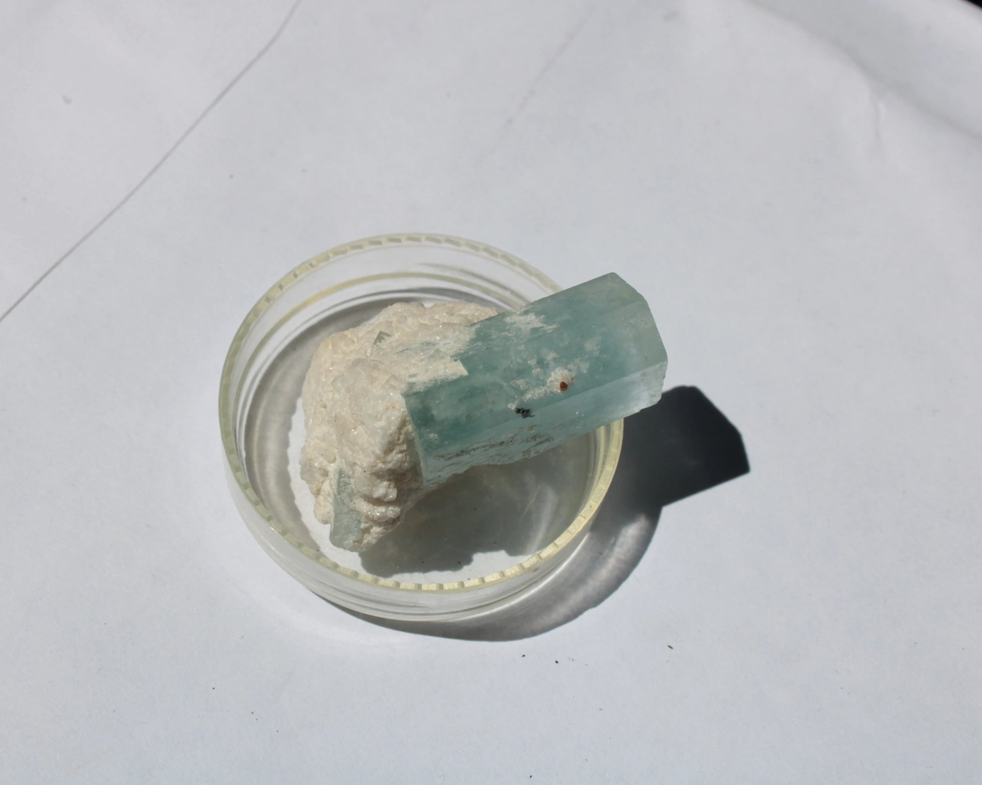 Blue Aquamarine Terminated crystal on matrix 14.6g Rocks and Things