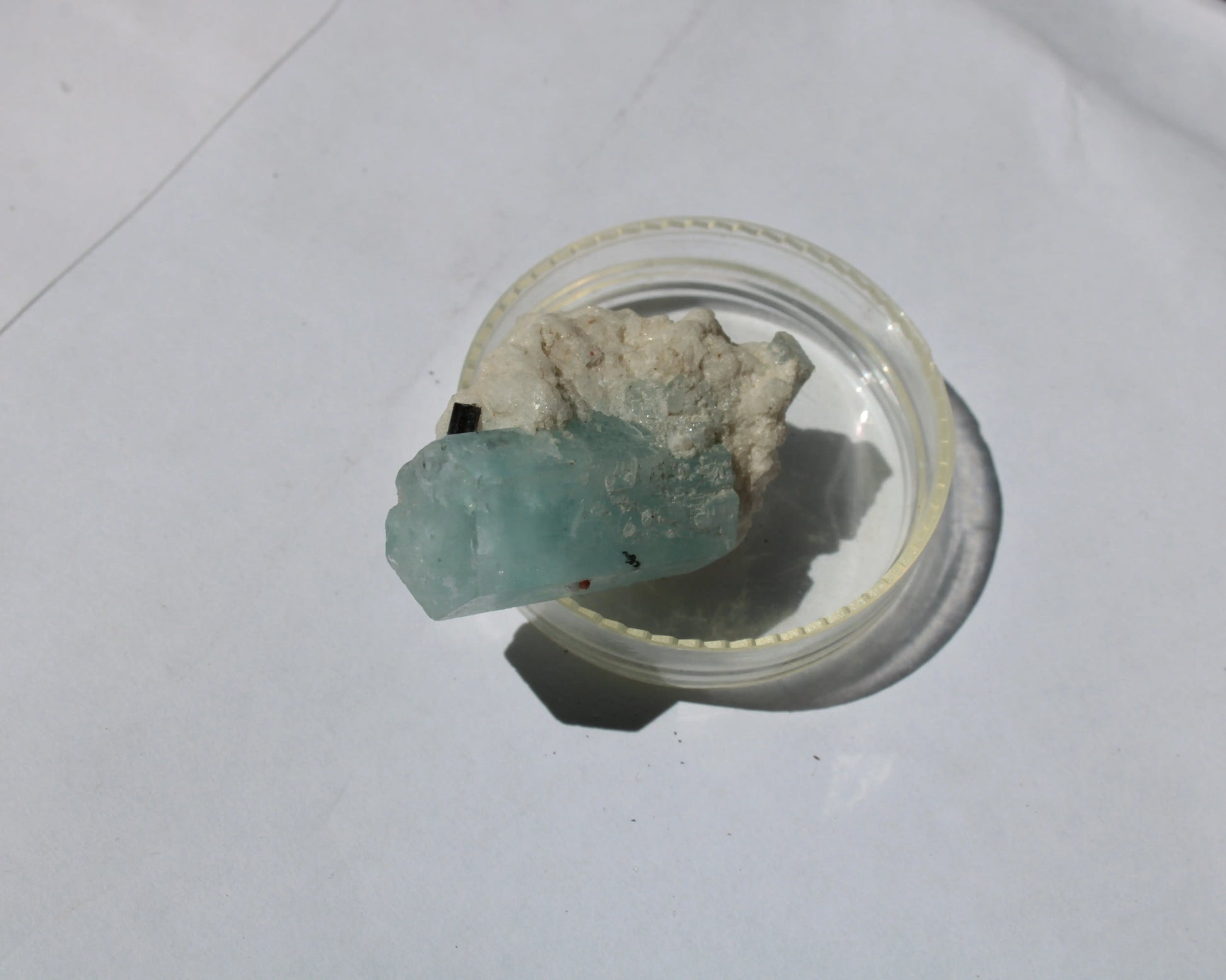 Blue Aquamarine Terminated crystal on matrix 14.6g Rocks and Things