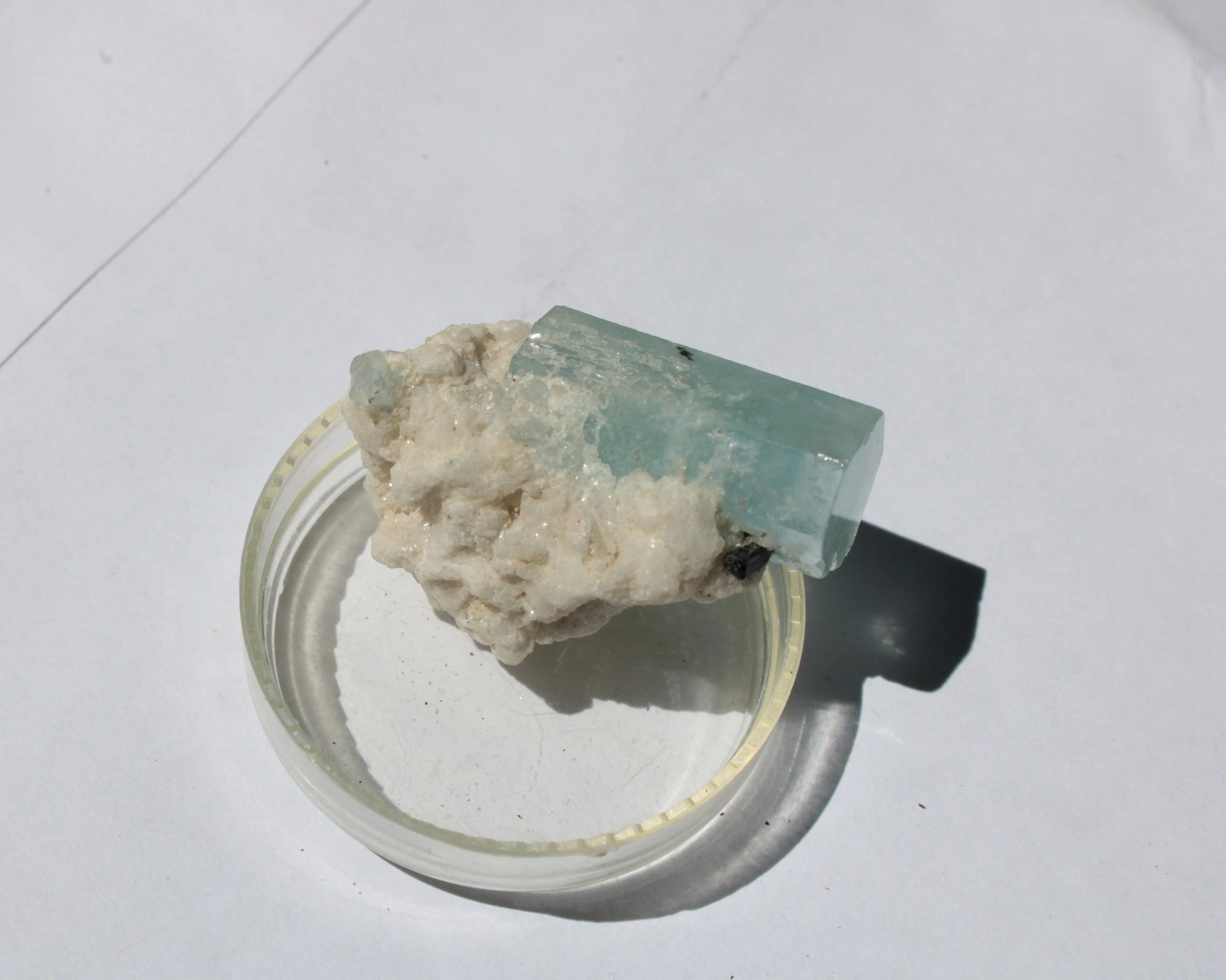 Blue Aquamarine Terminated crystal on matrix 14.6g Rocks and Things