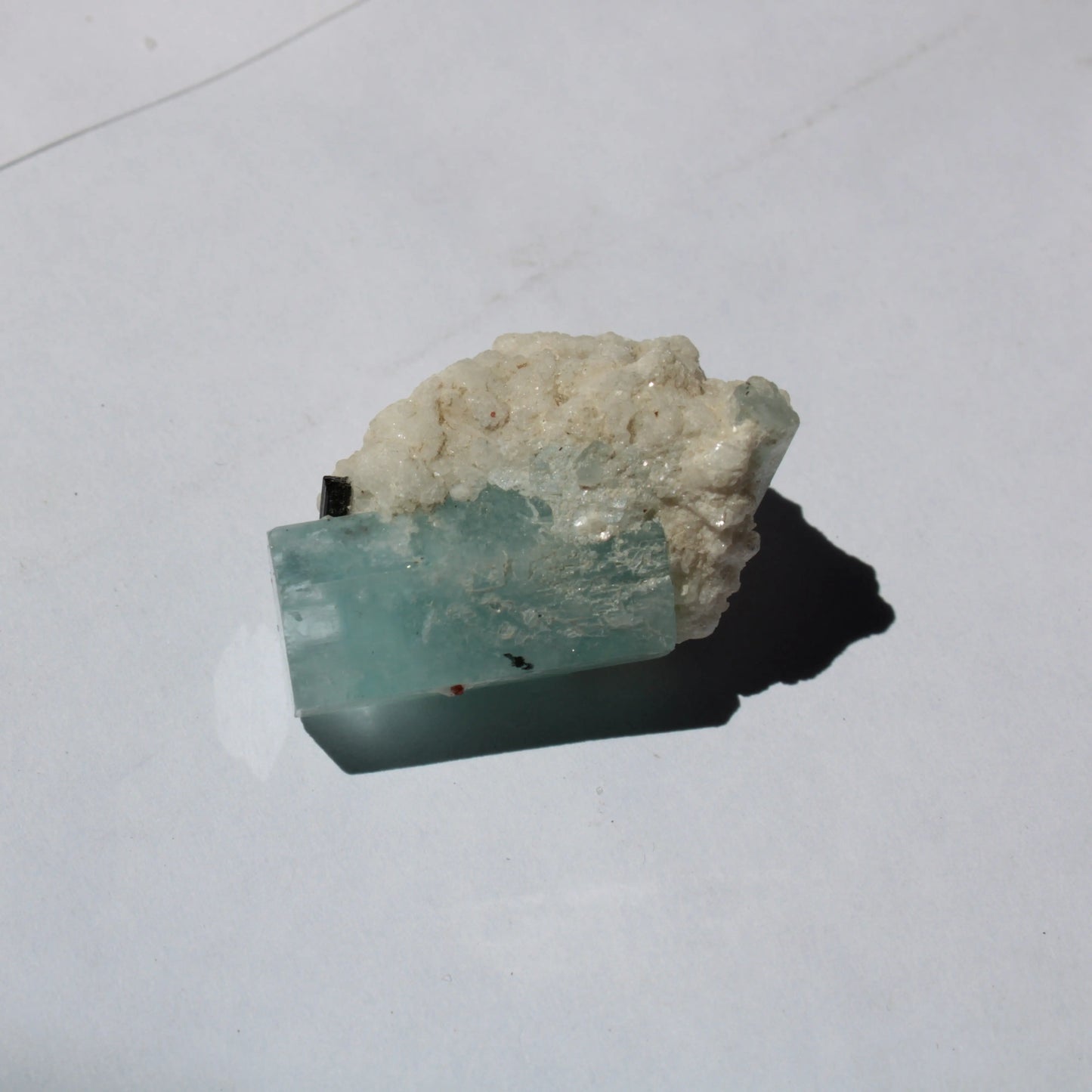 Blue Aquamarine Terminated crystal on matrix 14.6g Rocks and Things