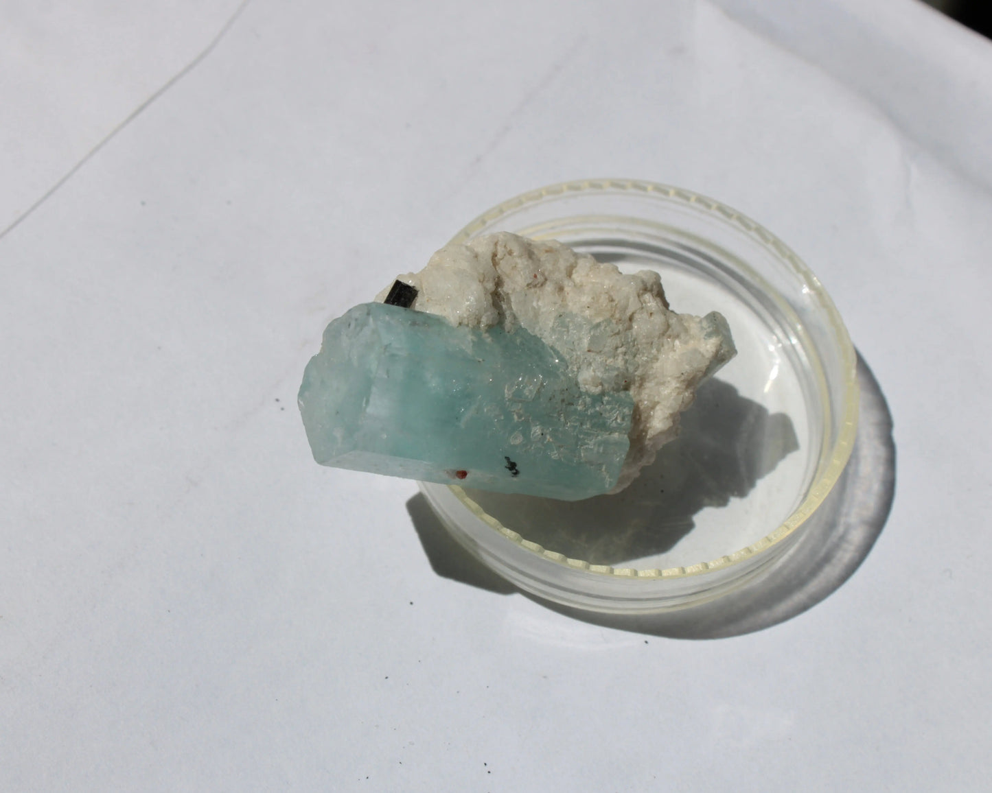 Blue Aquamarine Terminated crystal on matrix 14.6g Rocks and Things