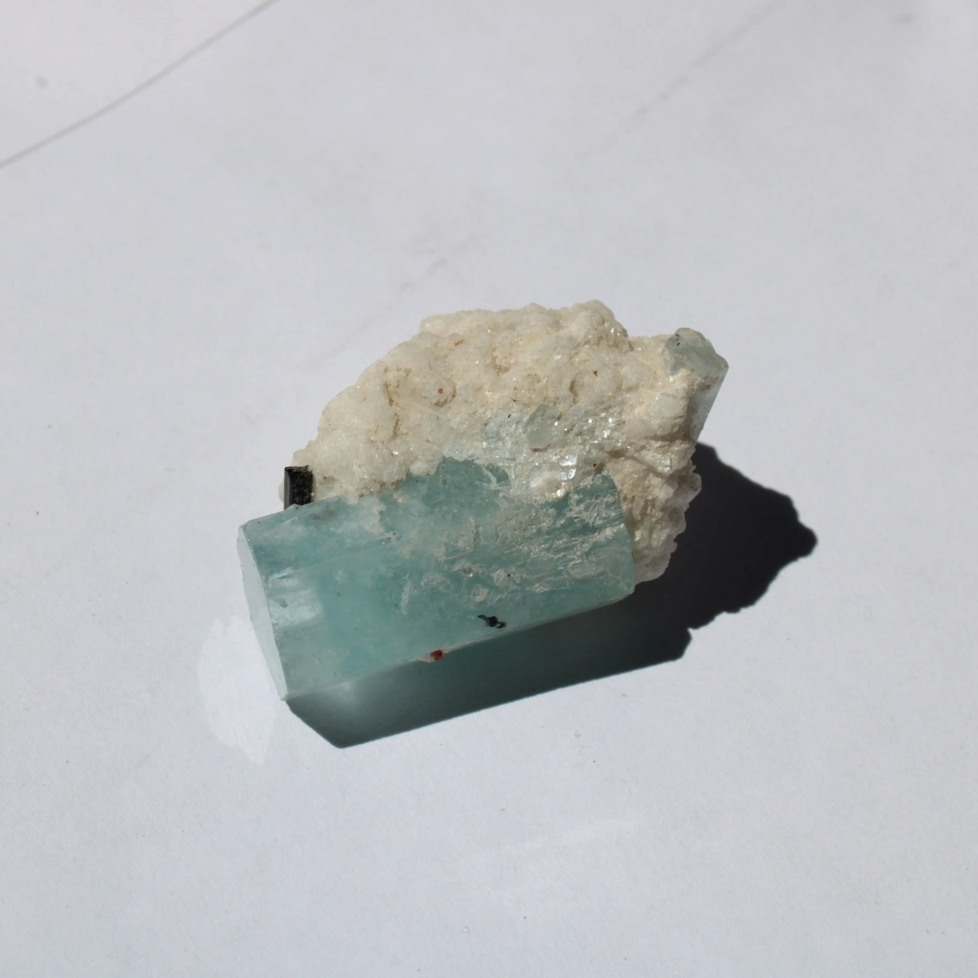 Blue Aquamarine Terminated crystal on matrix 14.6g Rocks and Things