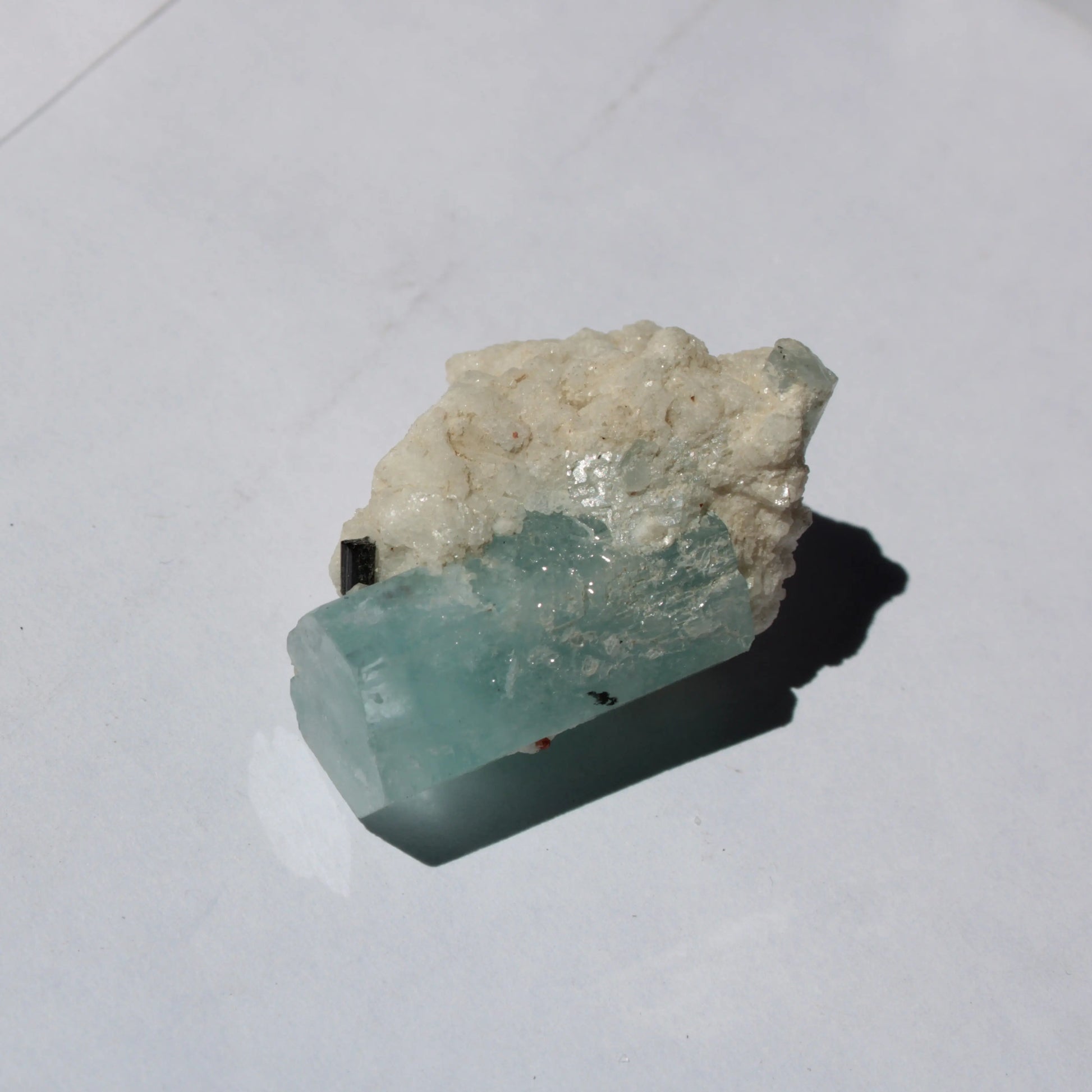 Blue Aquamarine Terminated crystal on matrix 14.6g Rocks and Things