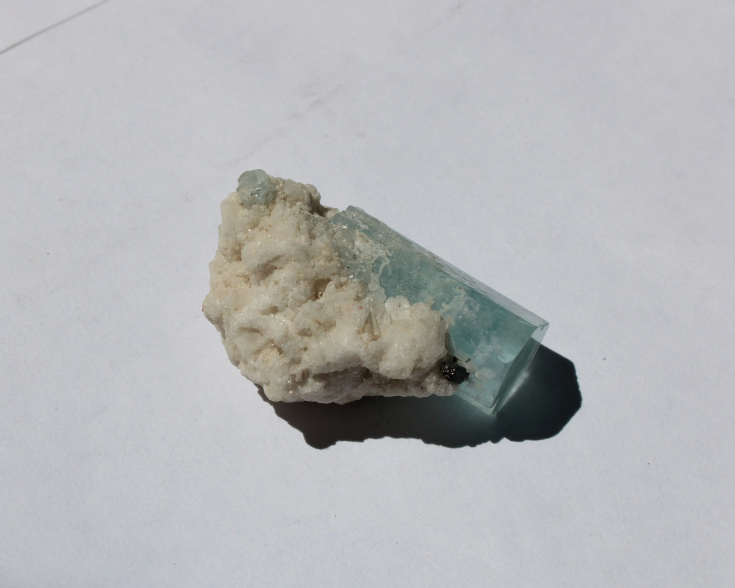 Blue Aquamarine Terminated crystal on matrix 14.6g Rocks and Things