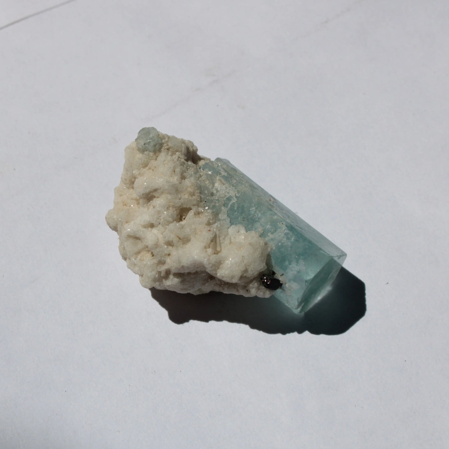 Blue Aquamarine Terminated crystal on matrix 14.6g Rocks and Things