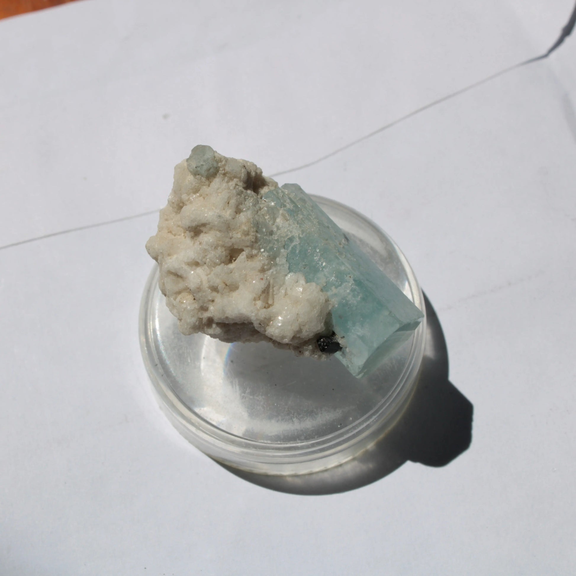 Blue Aquamarine Terminated crystal on matrix 14.6g Rocks and Things