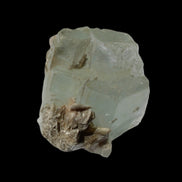 Blue Aquamarine stepped terminated crystal ladder with Muscovite from Afghanistan 26.4g in sunlight - Rocks and Things Store