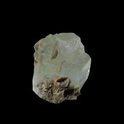 Blue Aquamarine stepped terminated crystal ladder with Muscovite from Afghanistan 26.4g in sunlight - Rocks and Things Store