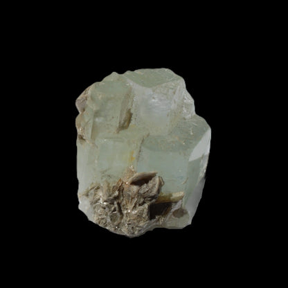 Blue Aquamarine stepped terminated crystal ladder with Muscovite from Afghanistan 26.4g Rocks and Things