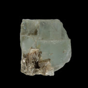 Blue Aquamarine stepped terminated crystal ladder with Muscovite from Afghanistan 26.4g in sunlight - Rocks and Things Store