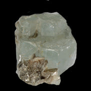 Blue Aquamarine stepped terminated crystal ladder with Muscovite from Afghanistan 26.4g in sunlight - Rocks and Things Store