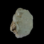 Blue Aquamarine stepped terminated crystal ladder with Muscovite from Afghanistan 26.4g in sunlight - Rocks and Things Store