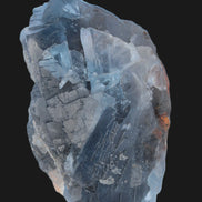 Blue Fluorite cubic cluster with Clear Calcite 168.8g Rocks and Things