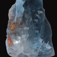Blue Fluorite cubic cluster with Clear Calcite 168.8g Rocks and Things