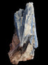 Blue Kyanite cluster with stand 830g in sunlight - Rocks and Things Store