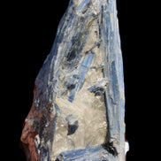 Blue Kyanite cluster with stand 830g in sunlight - Rocks and Things Store