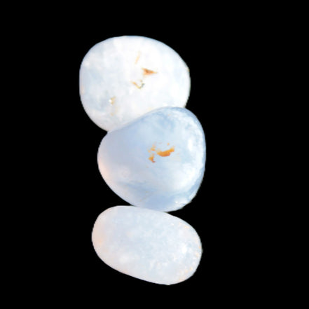 Blue Lace Agate 3 polished stones 8g Rocks and Things