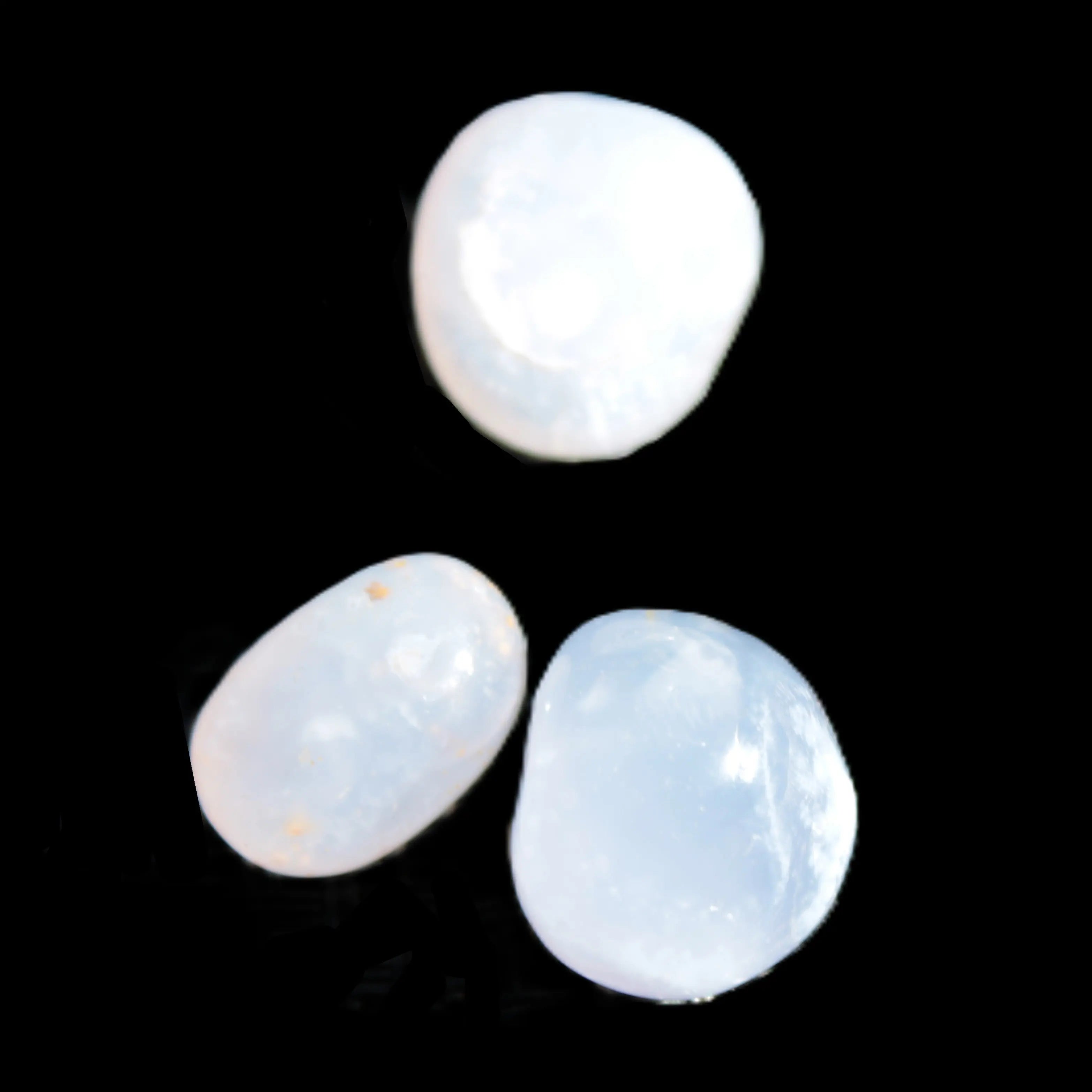 Blue Lace Agate 3 polished stones 8g Rocks and Things