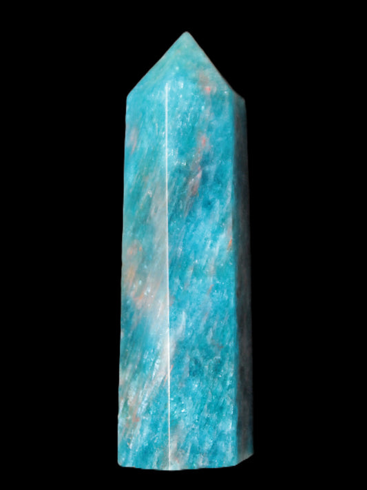 Blue Neon Apatite wand 83g Rocks and Things