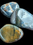 Blue Tigers Eye 3 tumbled stones 10-12g Rocks and Things