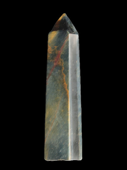 Blue Tigers Eye wand 73mm 36.7g Rocks and Things