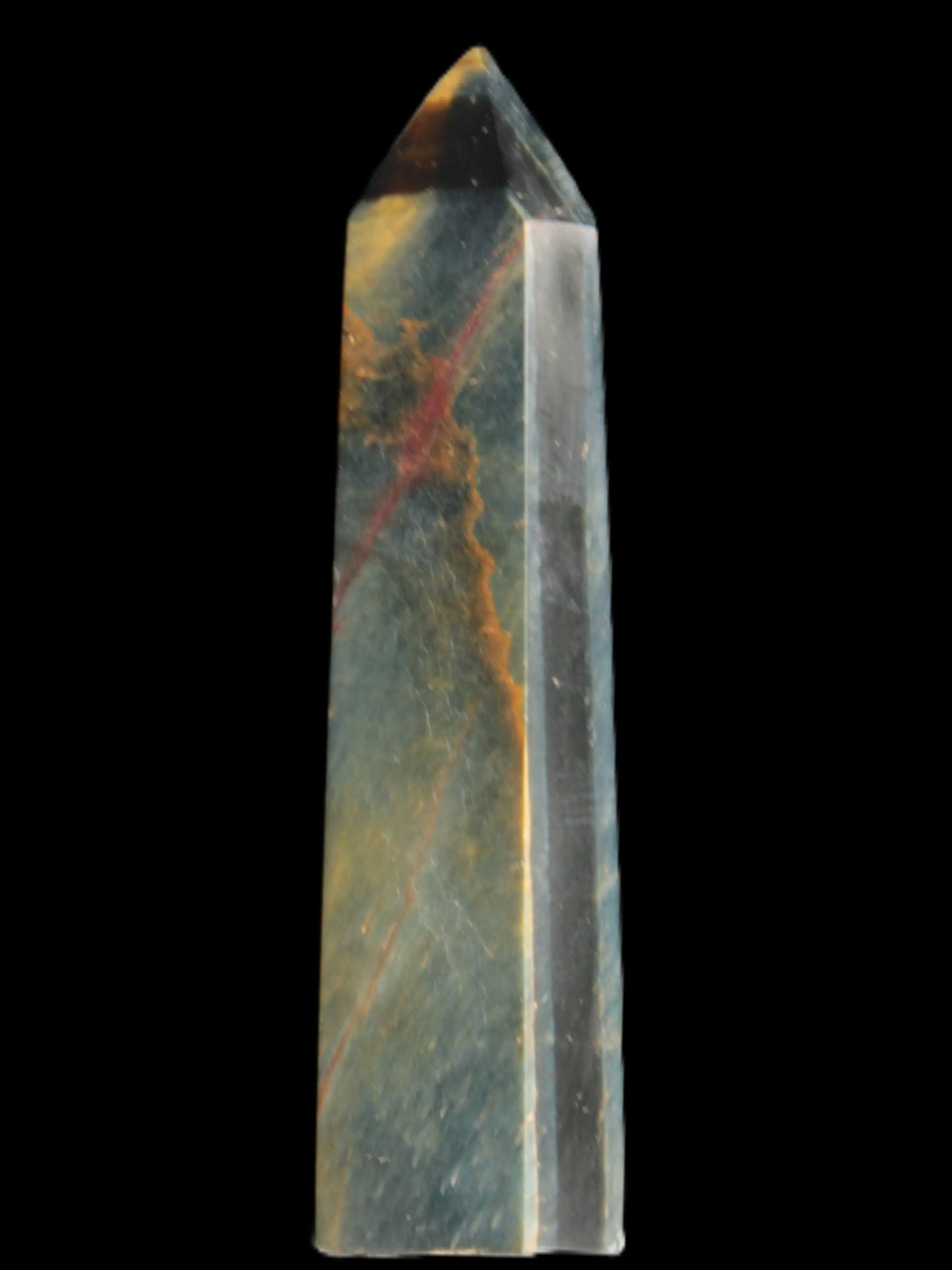 Blue Tigers Eye wand 73mm 36.7g Rocks and Things