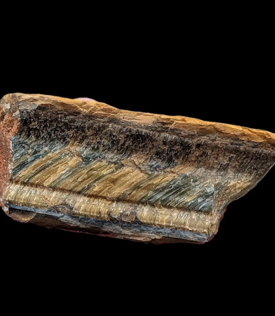 Blue Tigers Eye, rough from Brazil, 101g Rocks and Things